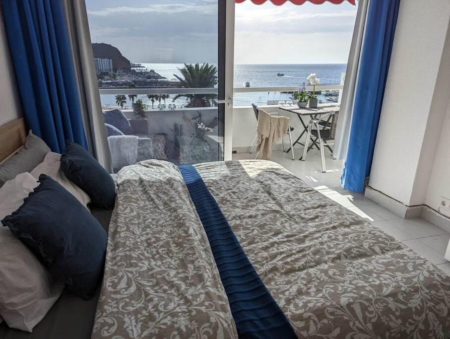 Beachfront Studio Apartment Puerto Rico Puerto Rico  Ngoại thất bức ảnh