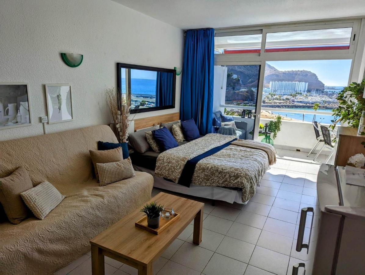 Beachfront Studio Apartment Puerto Rico Puerto Rico  Ngoại thất bức ảnh