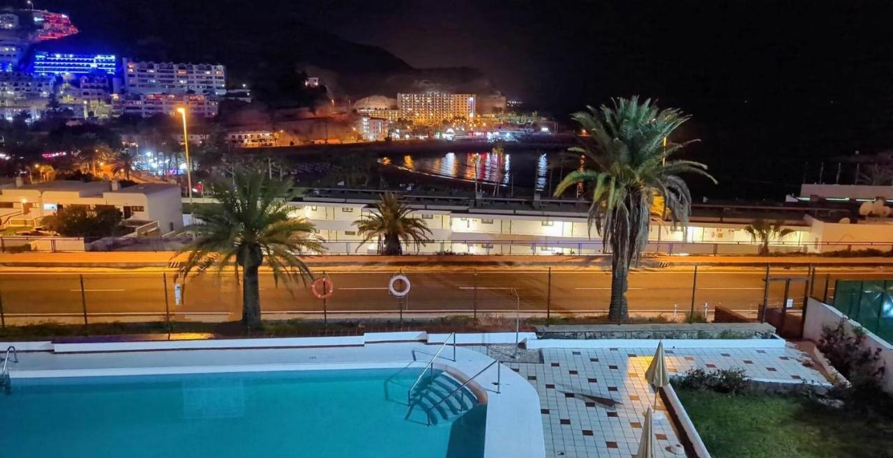 Beachfront Studio Apartment Puerto Rico Puerto Rico  Ngoại thất bức ảnh