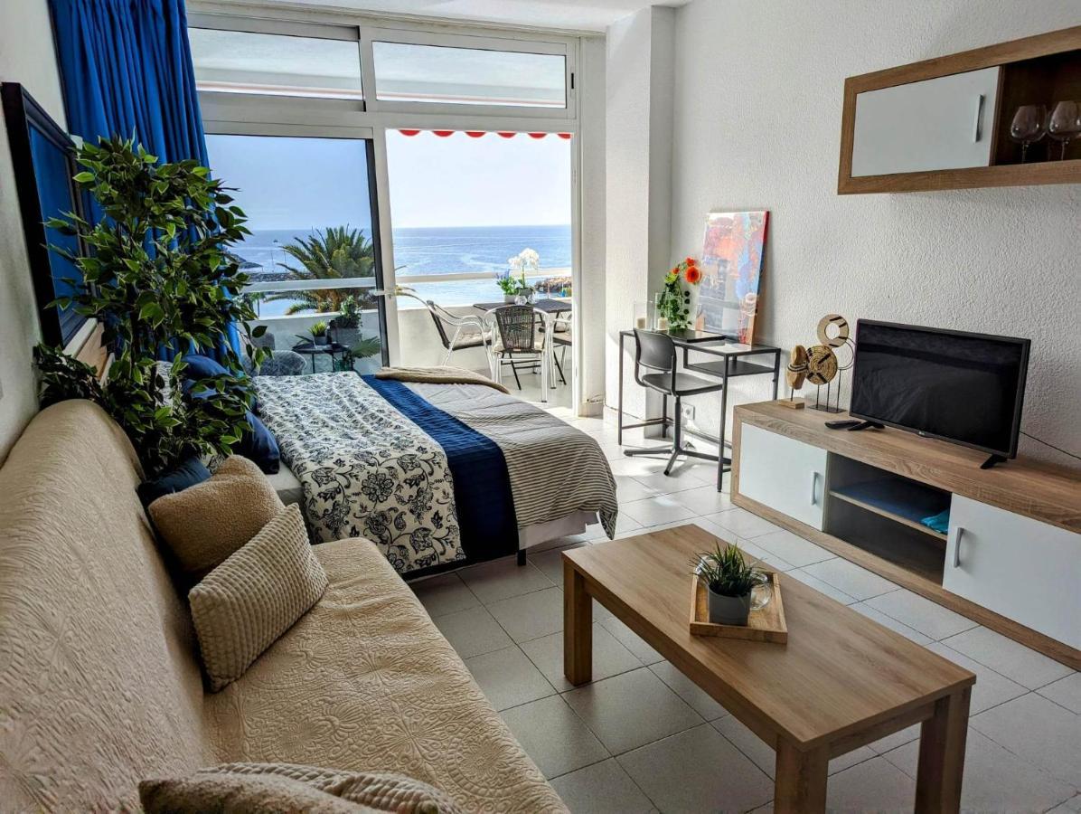 Beachfront Studio Apartment Puerto Rico Puerto Rico  Ngoại thất bức ảnh